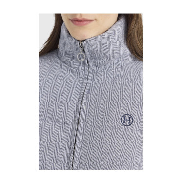 Colombine Chaqueta acolchada Harcour Chevrones marinos Gris Colombine Chaqueta acolchada Harcour Chevrones marinos Gris