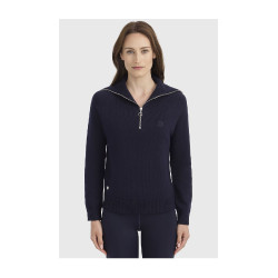 Jersey ecuestre cuello alto Harcour mujer | EQUI-CLIC Jersey ecuestre cuello alto Harcour mujer | EQUI-CLIC