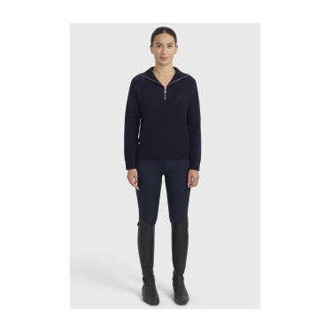 Jersey ecuestre cuello alto Harcour mujer | EQUI-CLIC Jersey ecuestre cuello alto Harcour mujer | EQUI-CLIC