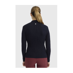 Polo ecuestre mujer manga larga Harcour Celeste | Equi-Clic Polo ecuestre mujer manga larga Harcour Celeste | Equi-Clic