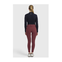Polo ecuestre mujer manga larga Harcour Celeste | Equi-Clic Polo ecuestre mujer manga larga Harcour Celeste | Equi-Clic