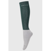 Vaela Calcetines con purpurina X2 Harcour Berenjena Burdeos