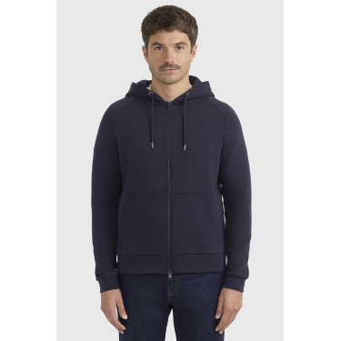 Sudadera ecuestre hombre Harcour Connor con capucha