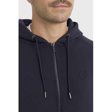 Sudadera ecuestre hombre Harcour Connor con capucha