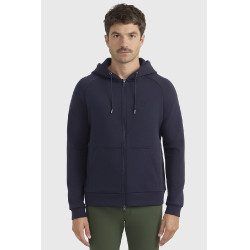 Sudadera ecuestre hombre Harcour Connor con capucha
