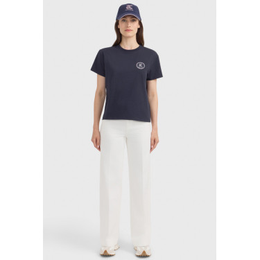 Camiseta de equitación Harcour Paddock mujer Camiseta de equitación Harcour Paddock mujer