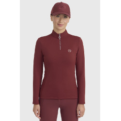 Polo de equitación mujer manga larga Harcour Claudia