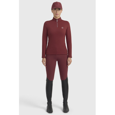 Polo de equitación mujer manga larga Harcour Claudia Polo de equitación mujer manga larga Harcour Claudia