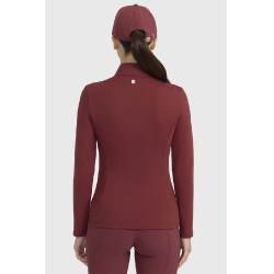 Polo de equitación mujer manga larga Harcour Claudia