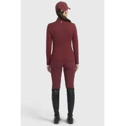 Polo de equitación mujer manga larga Harcour Claudia