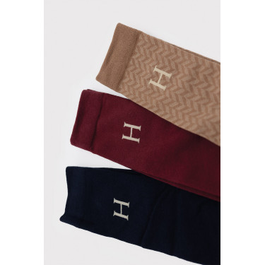 Carly Calcetines x3 Harcour Vid / marino / espiga Beige Carly Calcetines x3 Harcour Vid / marino / espiga Beige