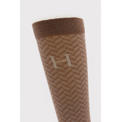 Carly Calcetines x3 Harcour Vid / marino / espiga Beige Carly Calcetines x3 Harcour Vid / marino / espiga Beige