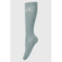 Calcetines con purpurina Harcour Happy, paquete de 2 Marino Azul marino