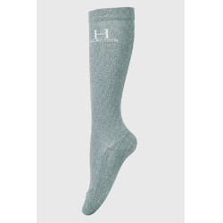 Calcetines de equitación Harcour con brillo – pack 2