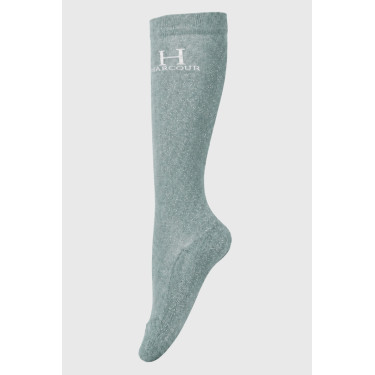 Calcetines de equitación Harcour con brillo – pack 2