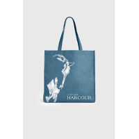 Bolsa tote Harcour Balade Pavo real Azul