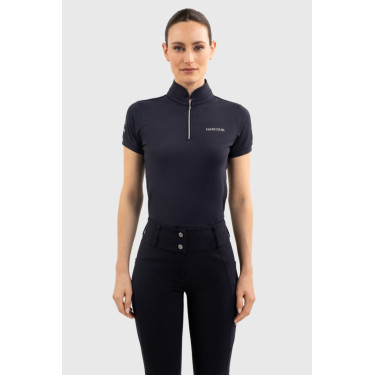 Polo ecuestre mujer Harcour Fuega France – Equi‑clic