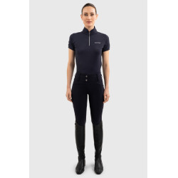Polo ecuestre mujer Harcour Fuega France – Equi‑clic