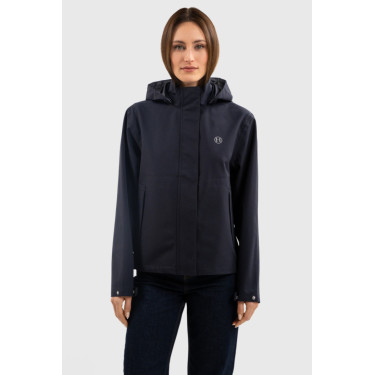 Chaqueta impermeable Harcour Pekenia mujer Marino Azul marino