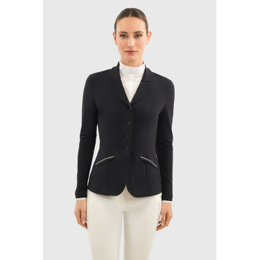 Americana de concurso Harcour Bess mujer Marino Azul marino