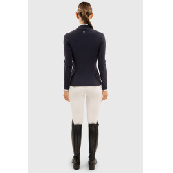 Americana de concurso Harcour Bess mujer Marino Azul marino