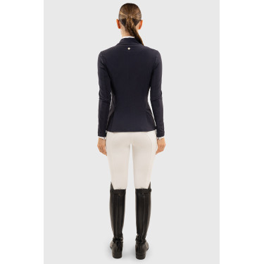 Americana de concurso Harcour Bess mujer Marino Azul marino