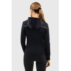 Sudadera de equitación mujer Harcour Bryssea con cremallera
