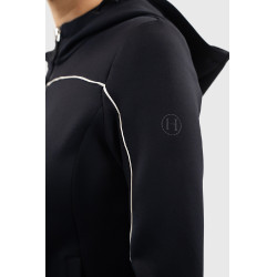 Sudadera de equitación mujer Harcour Bryssea con cremallera