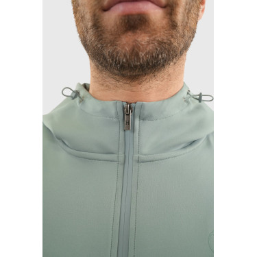 Sudadera con cremallera Harcour Bryss Colibrí Verde