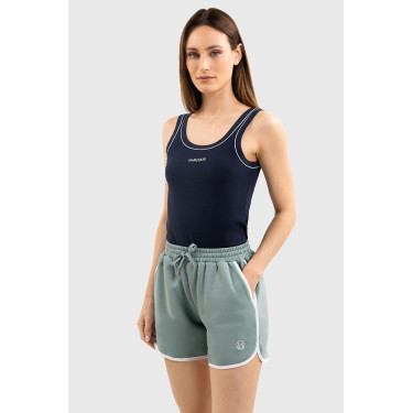 Camiseta sin mangas equitación mujer Harcour Bea