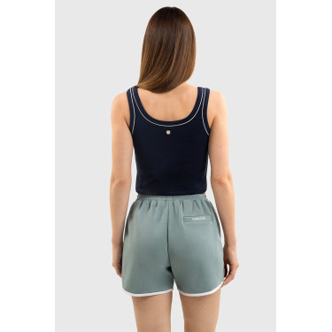 Camiseta sin mangas equitación mujer Harcour Bea
