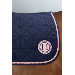 Manta de silla Harcour Suze Marino / rosa Azul