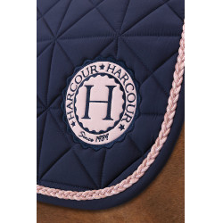 Manta de silla Harcour Suze Marino / rosa Azul