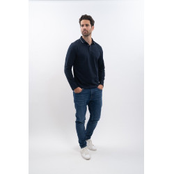 Polo de equitación hombre manga larga Harcour Polo de equitación hombre manga larga Harcour