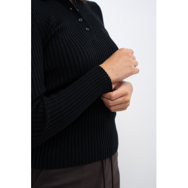 Polo Harcour Aurore Negro