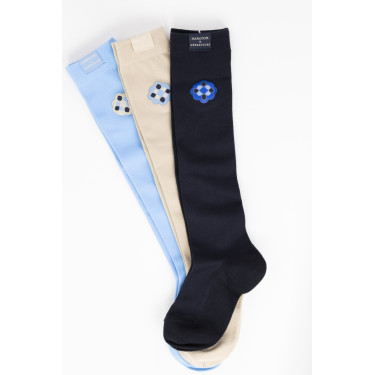 Calcetines Harcour x Versailles Alienor Marino / Versalles azul