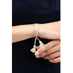 Pulsera Harcour x Versailles Lison Lino Beige