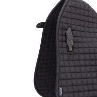 Manta de doma de algodón Deluxe Shires Arma Negro