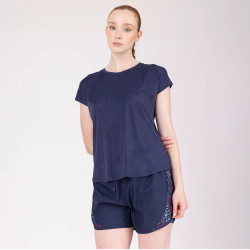 Camiseta técnica ecuestre Aubrion React mujer
