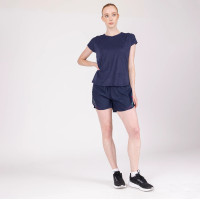 Camiseta técnica React Shires Aubrion Medianoche Azul