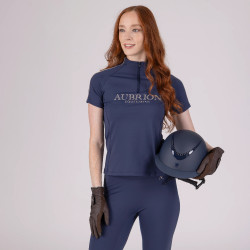 Camiseta ecuestre técnica Aubrion Shires mujer | Equi-Clic