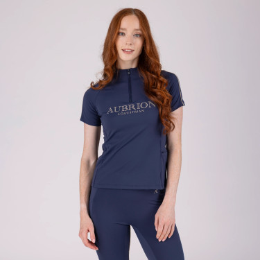 Camiseta ecuestre técnica Aubrion Shires mujer | Equi-Clic Camiseta ecuestre técnica Aubrion Shires mujer | Equi-Clic