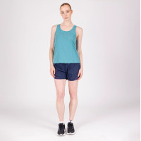 Camiseta técnica corta React Shires Aubrion Medianoche Azul