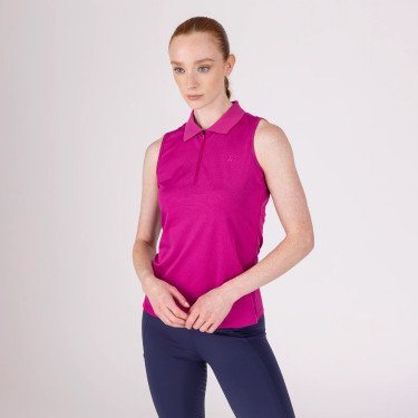 Polo técnico sin mangas React Shires Aubrion Fucsia Rosa Polo técnico sin mangas React Shires Aubrion Fucsia Rosa