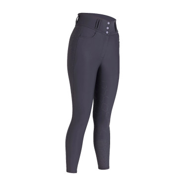 Pantalón de equitación Optima Luxe Shires Aubrion Negro