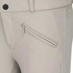 Pantalón equitación junior Optima GX Aubrion Shires