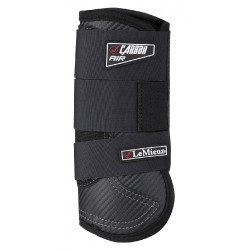 Protectores de tendón LeMieux Carbon Air XC Negro