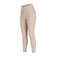 Legging de equitación Optima Sports Shires Aubrion Beige