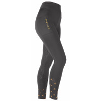 Leggings de equitación de invierno Porter para niña Shires Aubrion Negro azabache