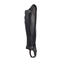 Mini-chaps sintéticas para adulto Shires Moretta Negro